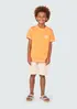 Bermuda Infantil Menino Em Sarja Cargo - Bege 012