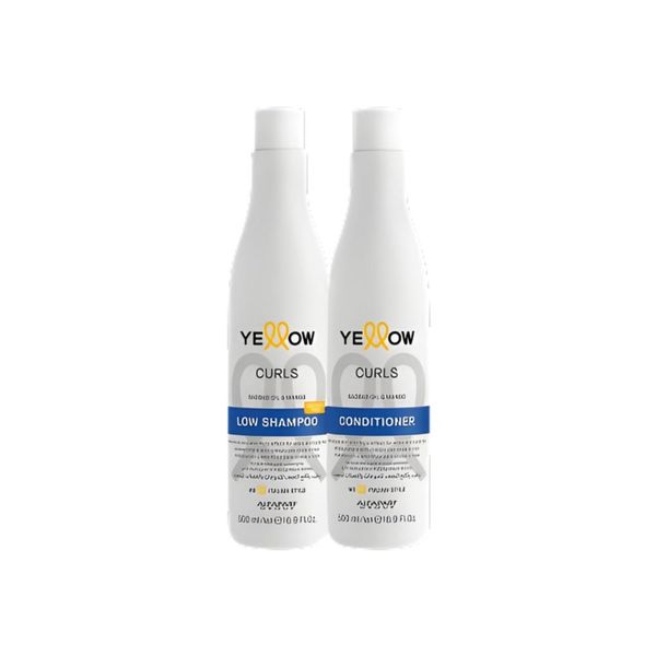 Kit Yellow Curls Shampoo + Condicionador 500 ml