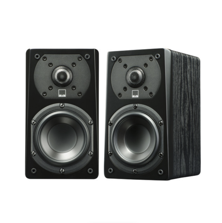 SVS Prime Satellite Bookshelf Caixa Acústica150w ( Premium Black Ash, Par )