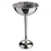 Champanheira Com Pedestal Inox Com Separador Garrafas 12,2 Litros Champagneira De Chão Evento Festa