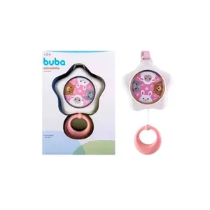 Móbile Estrelinha Musical Rosa Buba 12763
