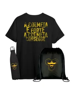 Kit Super-Fã Natan por aí - Colmeia - Preto G / Preta