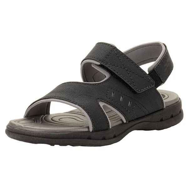 Papete Infantil Masculina Walk Itapuã 2302 PRETO/CINZA 35