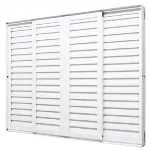 Janela Veneziana Perfecta 6F 200x100 Branca - 1020-156 - JAP