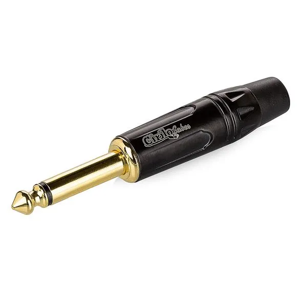 Conector P10 Mono 6,35mm Linha Gold - Cirilo Cabos