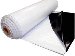 Lona Para Silo Dupla Face 200 Micras Siloplast Preto e Branco 8x50m
