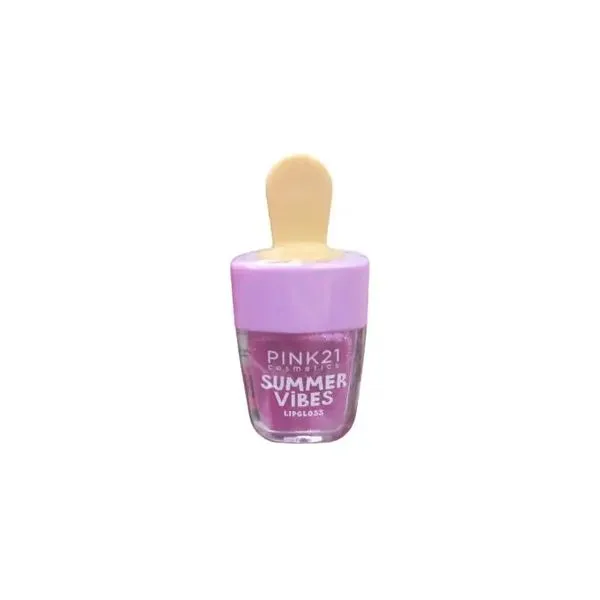 Brilho Labial Pink21 Summer Vibes Vermelho