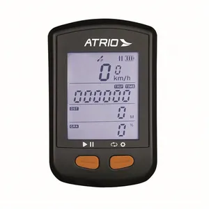 GPS Atrio Steel para Ciclismo Resistente à Água Recarregável Preto - BI132OUT [Reembalado] BI132OUT