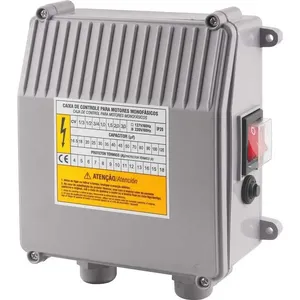 Caixa de Comando para Bomba Tipo Caneta de 3", 0,75 hp 220 V~ - VONDER