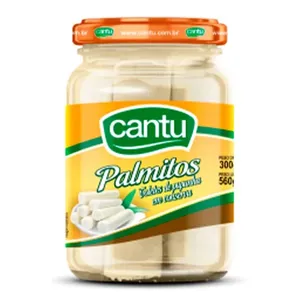Palmito Cantu Inteiro Pupunha 300g