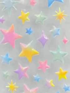 Adesivo 3d Estrela