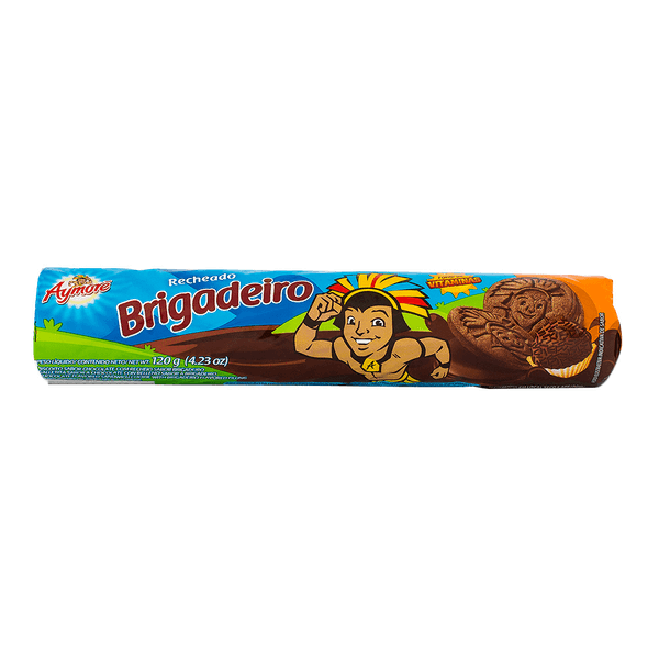 Biscoito Recheado Aymoré Brigadeiro 120g
