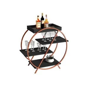 Aparador Adega Bar 4009 Preto Bronze - Jb Bechara
