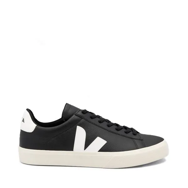 Tênis Veja Campo Chromefree Leather Black White CP0501215A-42