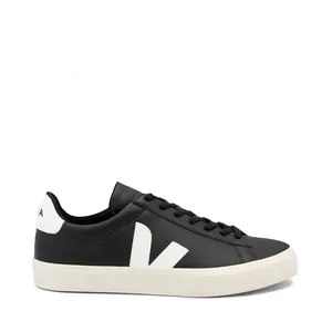 Tênis Veja Campo Chromefree Leather Black White CP0501215A-42