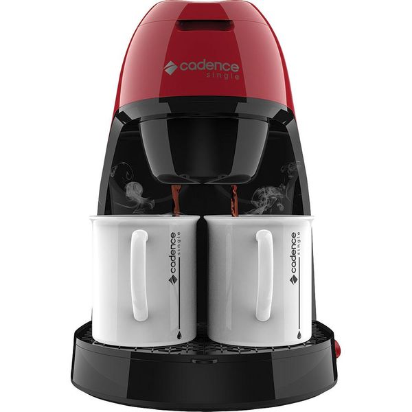 Cafeteira Elétrica 2 Xícaras Cadence Single Colors CAF211 Vermelha 127V