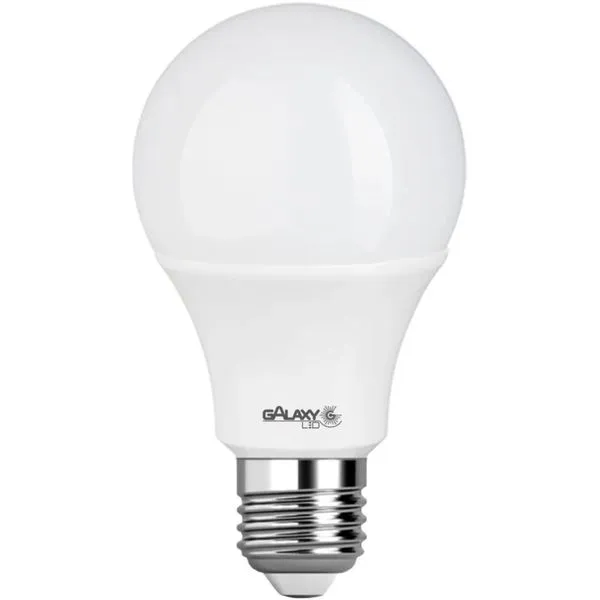 Lâmpada de Led Bulbo 12 Watts 3000k E27 Bivolt A60 1009r Galaxy Led Lampada Led Bulbo 12w 3000k