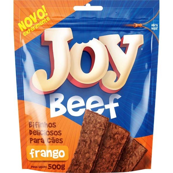 Petisco Joy Beef Frango para Cães 500 g