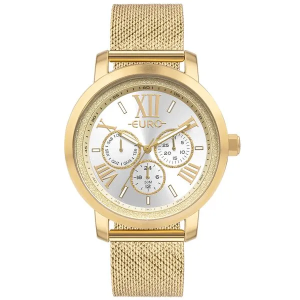 Relógio Euro Feminino Multiglow Dourado - EU6P29AIM/4D EU6P29AIM/4D