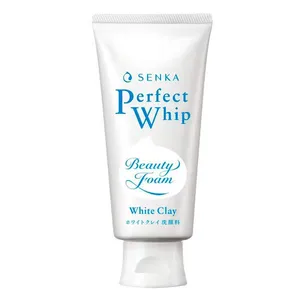 Espuma de Limpeza Senka Perfect Whip White Clay 120g