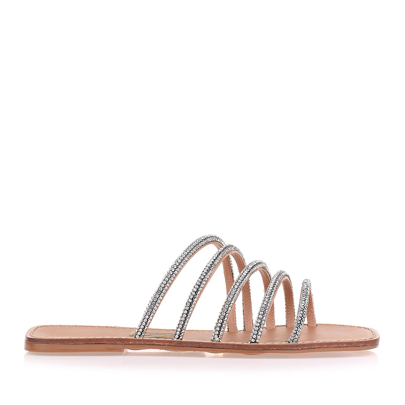 Flat New Couro Nude