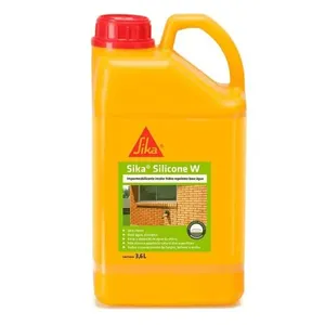 Impermeabilizante hidro-repelente Silicone W para Proteção de Superfícies Contra Água e Manchas 3,6L Sika Brasil Impermeabilizante hidro-repelente Silicone W com Fácil Aplicação e Proteção Contra Chuva 3,6L Sika