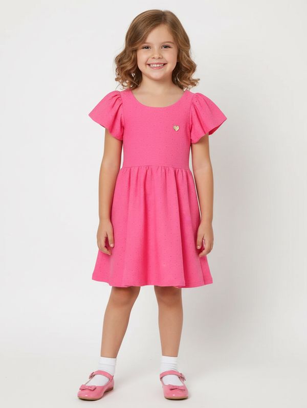 Vestido Infantil Para Menina - PINK 8