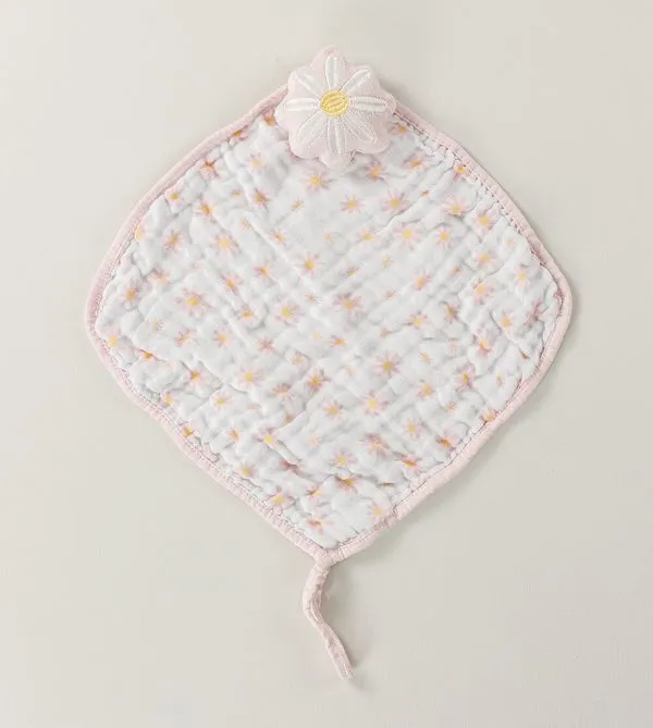 Naninha Soft com Pelúcia 30 x 30cm Margaridas