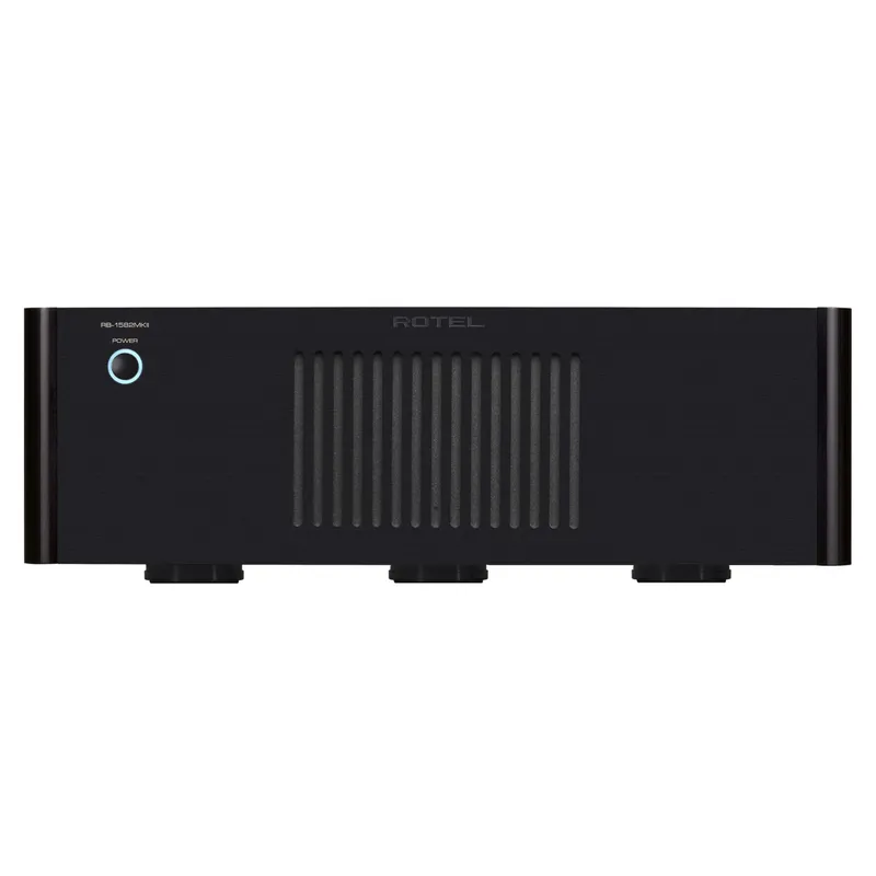 Amplificador Estéreo Rotel RB-1582 MkII 200 Watts por canal Preto - 120v