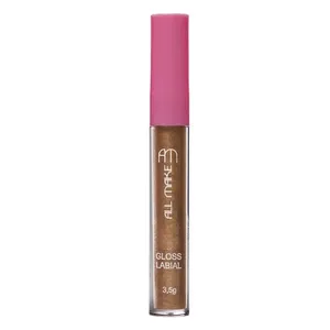 Gloss Labial Cor 02 Dourado GLAM02 - All Make