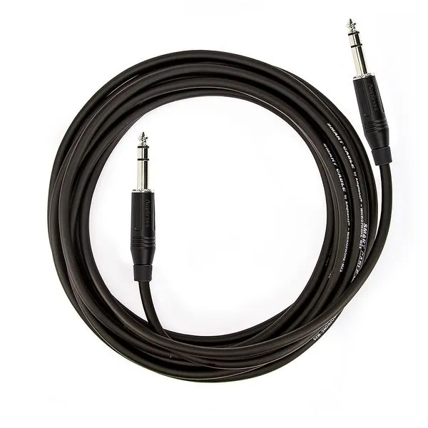 Cabo P10 X P10, Black ACPM-GB, Estéreo - Amphenol 5 MT