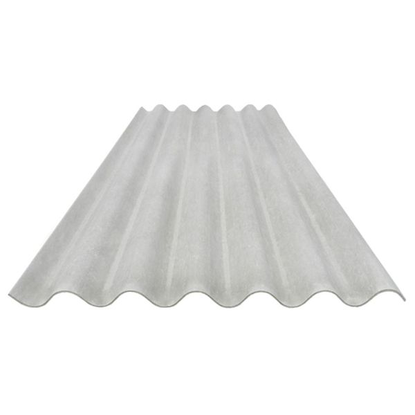 Telha Ondulada Cimentícia Cinza 5mm 1,83x1,10m Multilit Telha Ondulada Cimentícia 5mm 1,83X1,10m Multilit