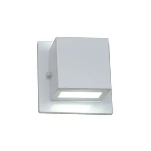 Arandela caixa G9 60W branca Auremar