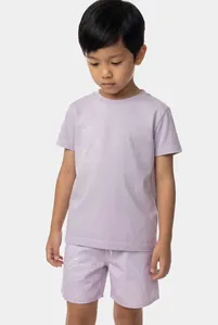 Camiseta Manga Curta Infantil Stonada Lilas - 6