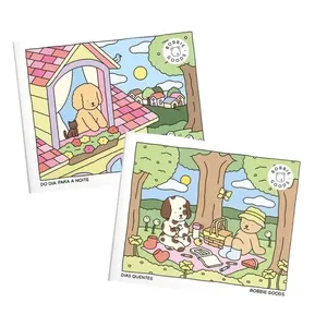 KIT Do Dia Para a Noite + Dias Quentes - Livro de colorir Oficial Bobbie Goods