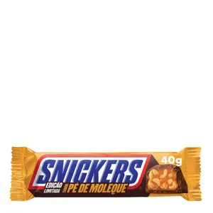 Chocolate Snickers Pé De Moleque 40g