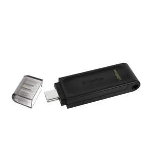Pen Drive Kingston 128GB USB 3.2 DT70 Preto DT70/128GB