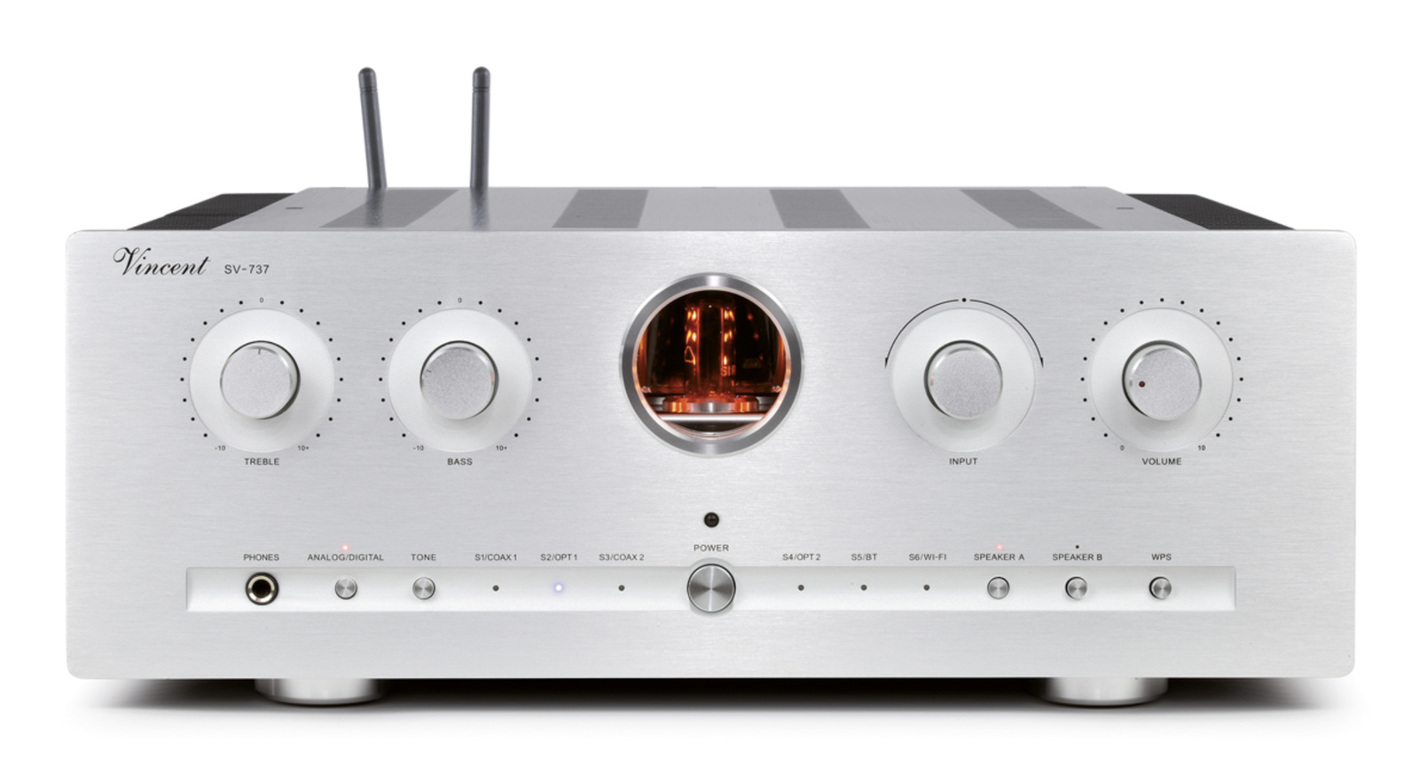 Amplificador Integrado Hibrido Vincent SV-737 Silver