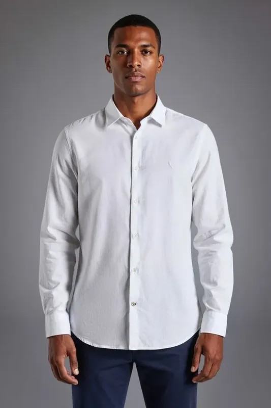 Camisa Ml Leo Branco - Gg