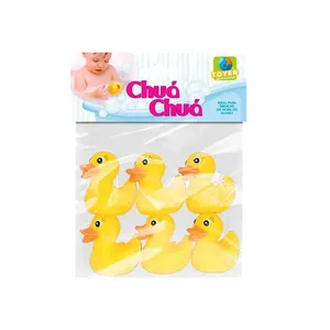 Kit Com 6 Patinhos Chuá Chuá Ref.3205 Toyer Brinquedos
