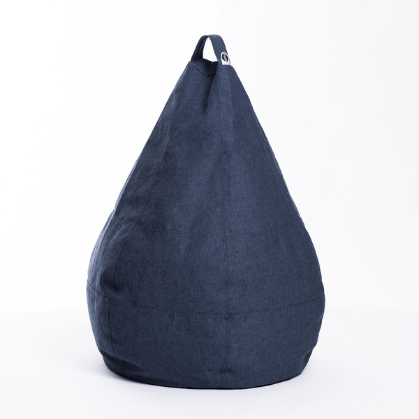 Puff Beanbag Mini Jeans Escuro