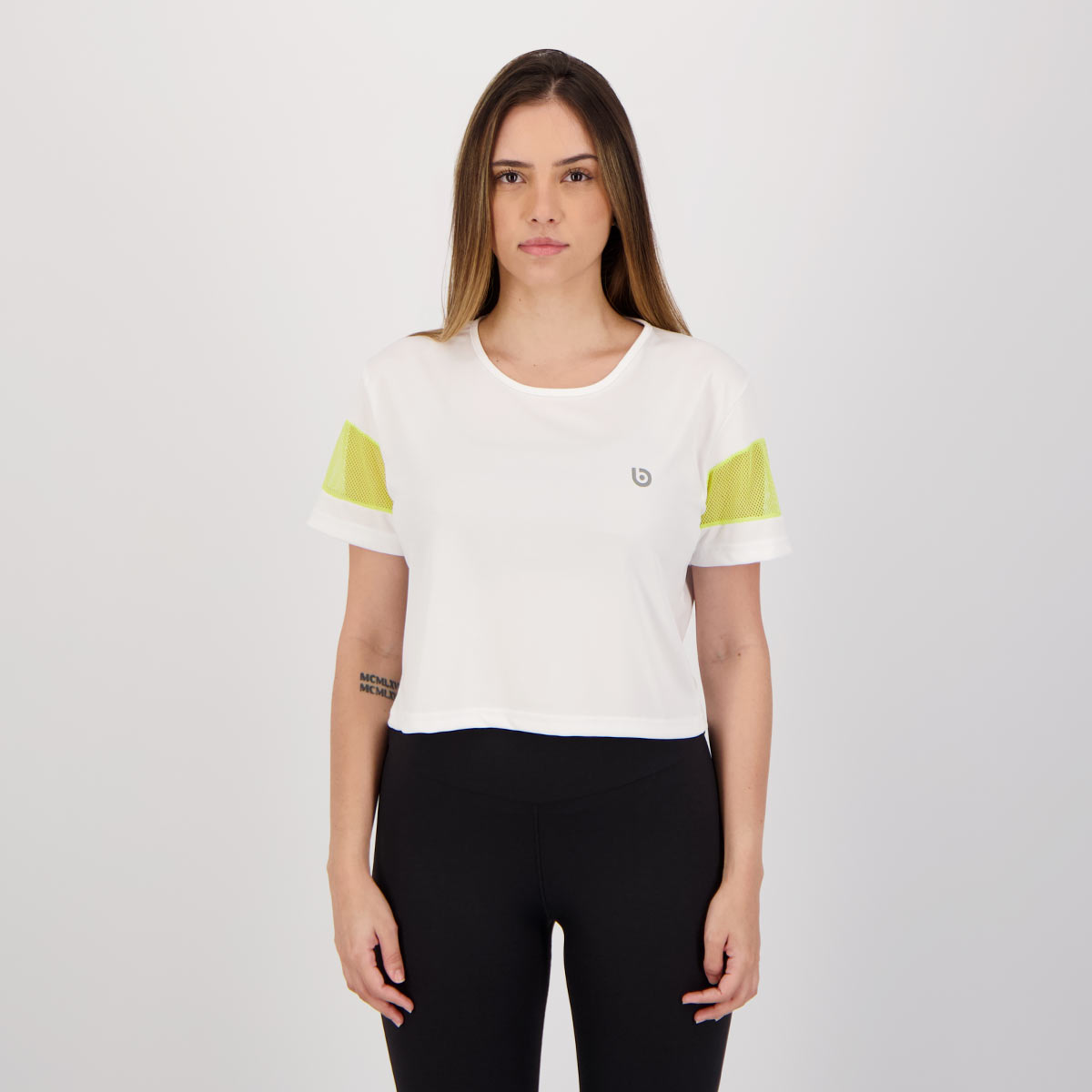 Cropped Area Flee Feminino Branco
