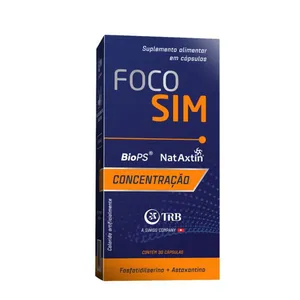 Suplemento Alimentar Focosim 30 Cápsulas