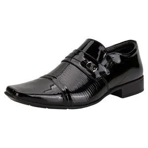 Sapato Masculino Social Air Fillipo Jota Pe 77725 VERNIZ/PRETO 43