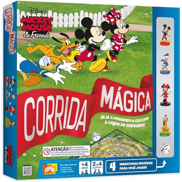 JOGO CORRIDA MAGICA - MICKEY E FRIENDS - COPAG
