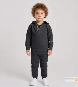Conjunto Moletom Meu Garoto Cinza - 3