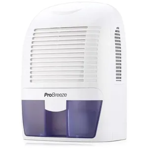 Desumidificador Mini, Até 23m2, Portátil, 110v, PRO BREEZE FBAPB 03 US, Branco 110v