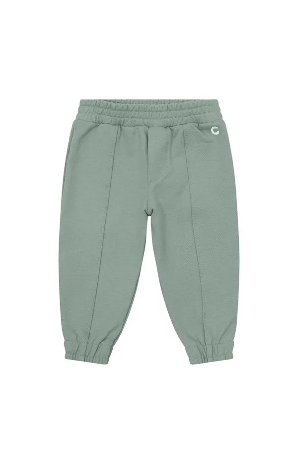 Calça Unissex Jogger Em Moletom Sarjado - Carinhoso Verde - 3