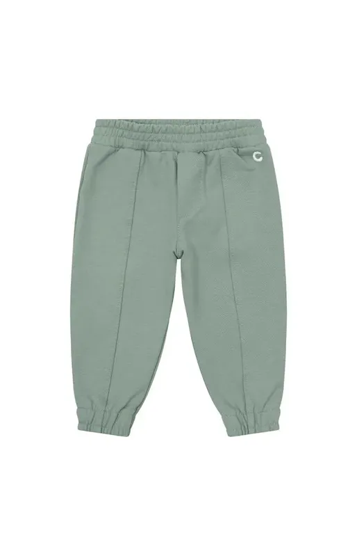 Calça Unissex Jogger Em Moletom Sarjado - Carinhoso Verde - P