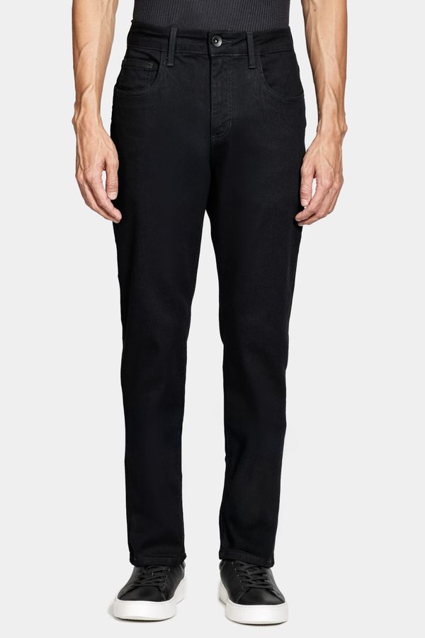 Calça Jeans Slim Básica Black Black - 40